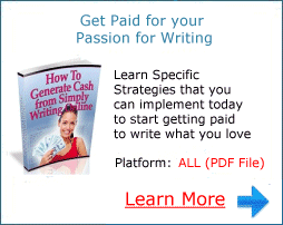 How to generate cash from simply writing online! - Get a step by step plan outlining how you can make thousands per month simply from writing!